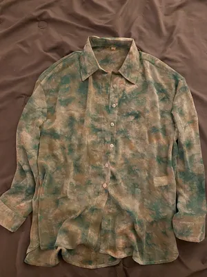 SheIn Long Sleeve Button Down Shirt thumbnail 3