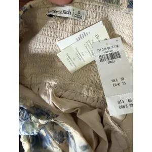 Abercrombie & Fitch Emerson Angel Sleeve Mini Dress Floral NWT Size Small thumbnail 7