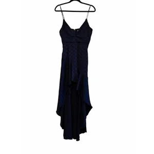 Here Comes the Sun Navy High Low Dress - Size M thumbnail 14