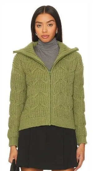 HEARTLOOM Rylen Sweater in Moss thumbnail 1