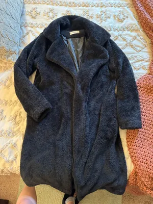Angashion Fuzzy coat thumbnail 1