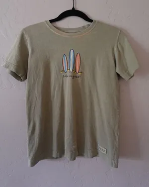 Life is Good Surfboard Tee thumbnail 1
