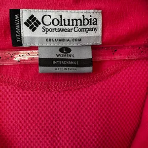 260. Columbia large hoodie pink omnishield thumbnail 7