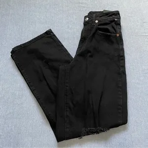 New Wild Fable Highest Rise Baggy Jean 00/24R in Black thumbnail 2
