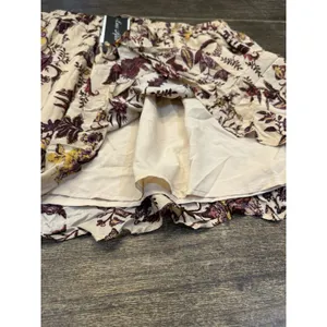 Eveafter Mini Swing Collection Selena Skirt Size Medium Floral‎ Pull On Ruffle thumbnail 5