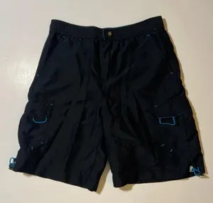 Y2K Grunge Cargo Pants Black thumbnail 1