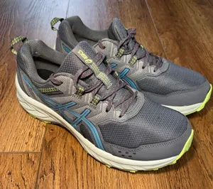 Asics Gel-Venture 9‎ Womens Trail Running Shoes Grey Blue 1012B313 Size 9.5 thumbnail 1
