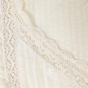 LoveShackFancy Bec Victorian Ruffle Peasant Midi Dress Farmhouse Ivory Size 2 thumbnail 14