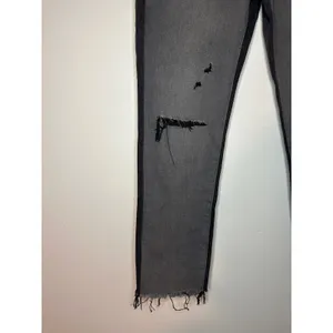 Hidden Jeans Tracey Straight Fit Black‎ Two Tone Raw Hem Size 26 HD1312ST Denim thumbnail 3