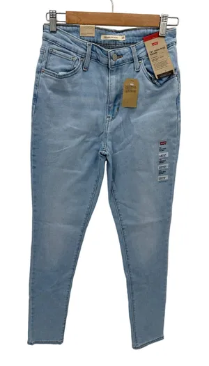 Levi's Womens 29 NWT 721 High Rise Skinny Light Wash‎ Jeans Stretch Pants thumbnail 1