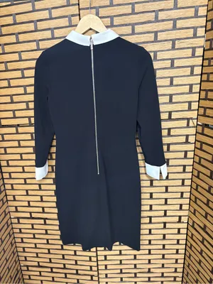 Tommy Hilfiger black and white dress size 4 thumbnail 2
