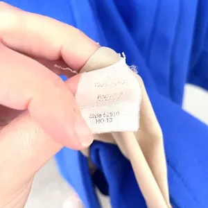 J. Crew Women’s Women's Wool Blend Royal Blue Coat Size 0 60s Mod Parisian Chic thumbnail 5