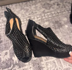 Wedges Black Size 5.5 thumbnail 1