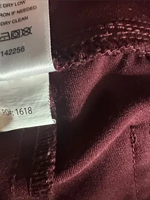 Figs Burgundy Drawstring Scrub Joggers thumbnail 3