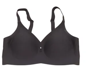 Unbranded Bra Womens Small Wireless Seamless Black Padded Excellent thumbnail 1