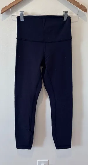 Lululemon Wunder Under Leggings True Navy Size 4‎ thumbnail 1