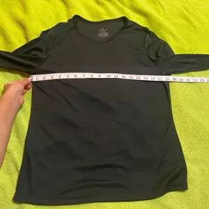 Cuddl Duds Black Long Sleeve Shirt thumbnail 4
