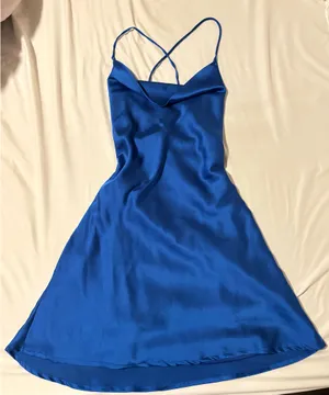 That’s So Fetch Blue Mini Dress thumbnail 1