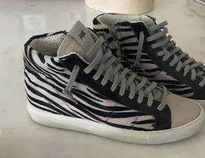 P448 Sneakers Zebra High Top Sneakers thumbnail 1