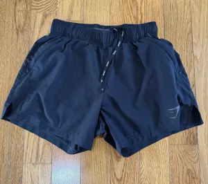 Gymshark Women’s Black 2-in-1 Training Shorts Athletic Running Gym Size Small thumbnail 1
