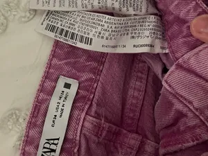 ZARA Jeans Mom Pink  thumbnail 5
