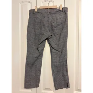 Gap Skinny Ankle Plaid Pants Women‎ Size 12 Gray Red Black Casual Office thumbnail 6