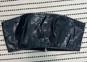 Nasty Gal Snakeskin Top thumbnail 3