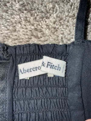 Abercrombie & Fitch Sleeveless Smocked Bodice Mini Dress, Size Small thumbnail 3
