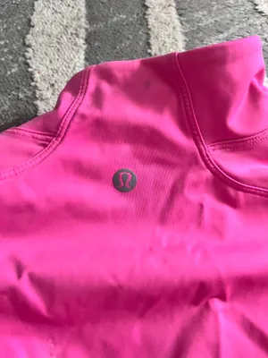 Lululemon bright pink zip up jacket 4 thumbnail 3