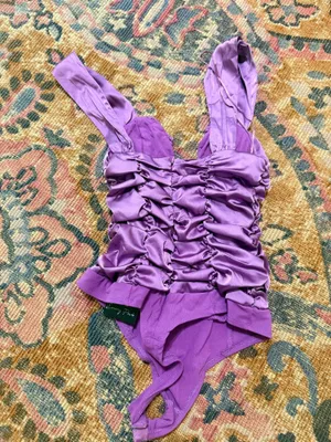 Purple bodysuit boutique thumbnail 3