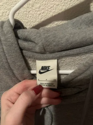 Nike Gray Sweatshirt Hoodie thumbnail 3
