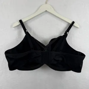 Elomi 5178 Black Full Coverage Underwire Bra‎ 44DDD Size undefined thumbnail 5