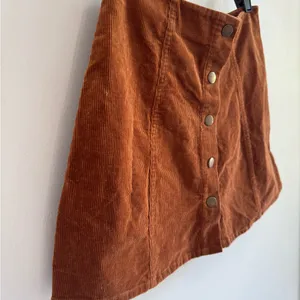 DO+BE Rust Corduroy Mini Skirt thumbnail 3