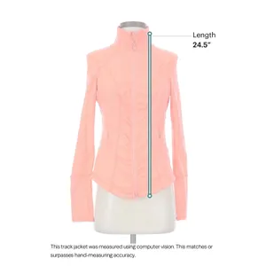 Zella Coral Ruched Zip-Up Athleisure Sporty Activewear Jacket Size S/P thumbnail 7