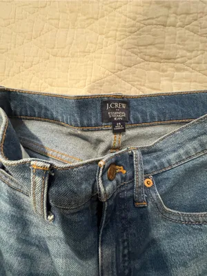 Women’s Blue Straight-Leg Jeans j crew 25 thumbnail 2