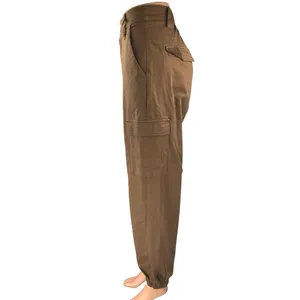 Urban Outfitters BDG Women's Brown Barrel Carrot High Rise Cargo Pants Size XS thumbnail 2