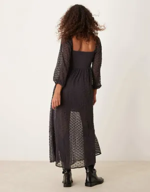 Free People Malina Maxi Peasant Dress thumbnail 2