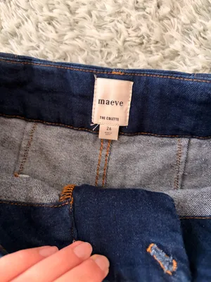 Maeve Colette High Rise Wide Leg Jeans thumbnail 9