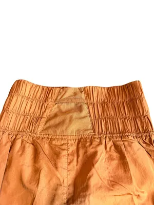 Free People Movement Rust Orange Smocked Dolphin Hem Shorts Boho X-Small Women's thumbnail 9