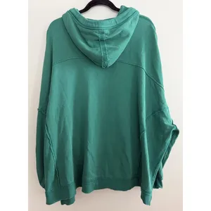 Free People We The Free We Hoodie Cadmium‎ Green Women's Size XS thumbnail 2