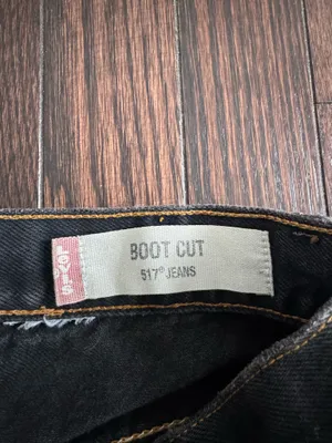 Levi’s Black Denim Shorts thumbnail 5