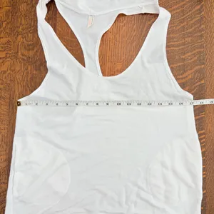 FP Movement White Hooded Sleeveless Tank Top XS thumbnail 10