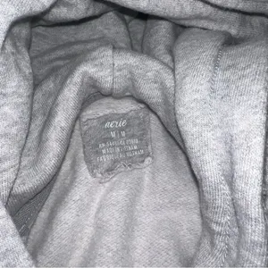 Aerie Gray Graphic Hoodie Sweatshirt “Be The Real You” Size Medium thumbnail 5