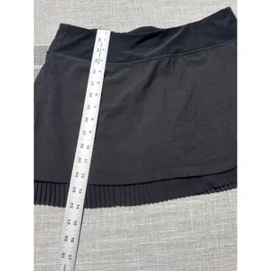 MONDETTA Black Pleated Skirt‎ Athletic Tennis Skort M thumbnail 2