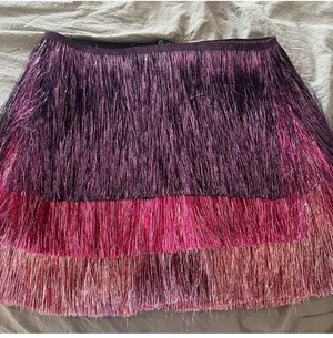 Nasty Gal fringe skirt thumbnail 2