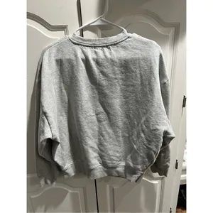 MITCHELL AND NESS KANSAS CITY CHIEFS WOMENS GREY LOGO CREW SWEATSHIRT Small thumbnail 6