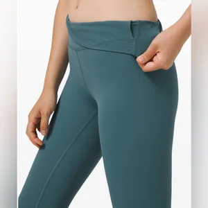 Lululemon Wunder Under High-Rise Tight Desert Teal Women’s Leggings Size 6 thumbnail 3