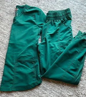 Green Scrub Set Size XS thumbnail 2