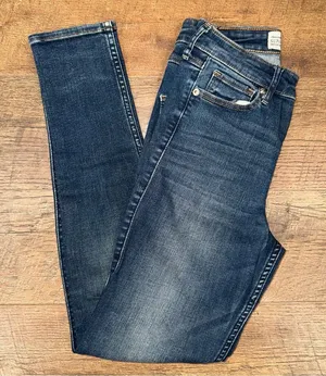 Abercrombie & Fitch Super Skinny High Rise Women's Blue Jeans thumbnail 1