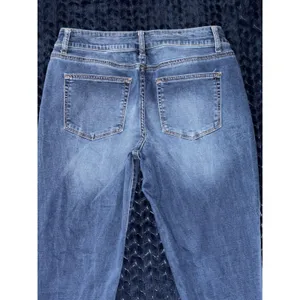 Maurices Mid-Rise Destressed Jeans Distressed‎ Denim Casual Everyday Size M thumbnail 6